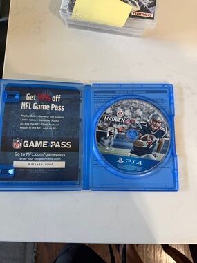 Madden NFL 17 PS4 Video Game - Blue Case